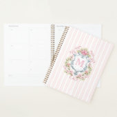 Elegante bloemenkroon planner (Display)