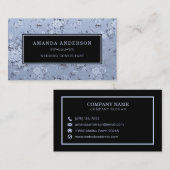 Elegante  bloemenlavendel | VISITEKAARTJE (Voorkant / Achterkant)