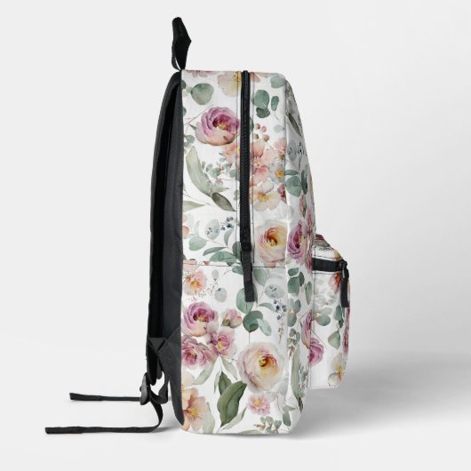 Elegante bloemenrugzak bedrukte rugzak (Links)