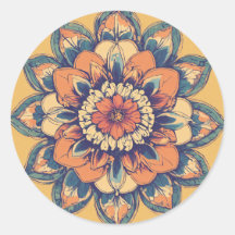 Elegante bloemenStickers