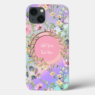 Elegante bloemframe: voor elke gelegenheid iPhone 13 hoesje