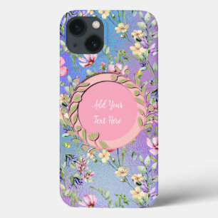 Elegante bloemframe: voor elke gelegenheid iPhone 13 hoesje