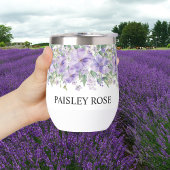 Elegante Bloemige Paarse Bruidsmeisjesfeest