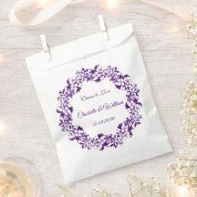 Elegante bloemige trouwdesign