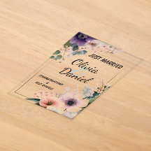 💐 Elegante bloemige trouwherinnering 🌸✨
