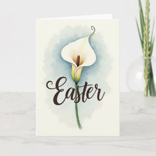 Elegante bloemkaart voor de lente kaart