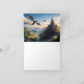 Elegante bloemrijke bedankkaart – Persoonlijke gro (Binnen)