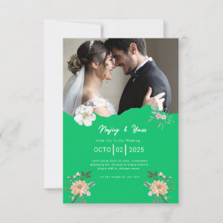 elegante_bloemrijke_huwelijksuitnodiging_bewerkbar kaart