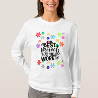 Elegante bloesems - Tijdloos Floral Art T-shirt