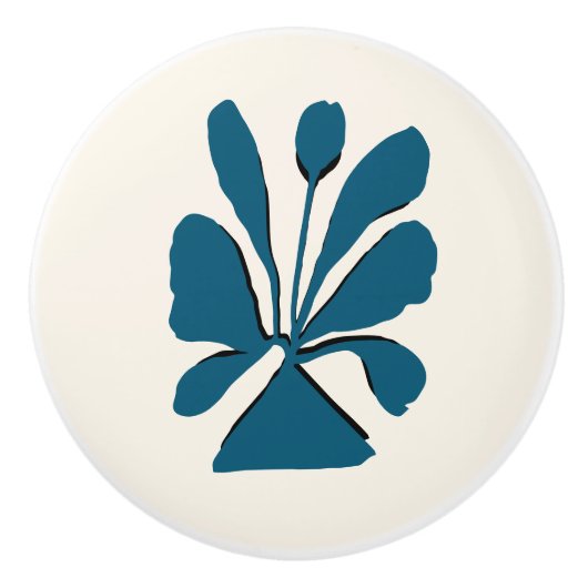 Elegante Bloom Keramische Pull Keramische Knop (Voorkant)