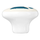 Elegante Bloom Keramische Pull Keramische Knop (Zijkant)