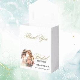 Elegante Blush Gay Pride bruiloft Bedankdoosjes