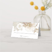 Elegante Boho Bloemen Bruiloft Escort / Plaats Kaa (Voorkant)