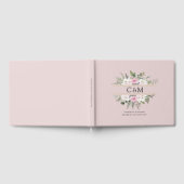 Elegante Boho Bloemstuk Gastenboek (Volledig)