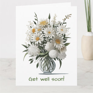 Elegante Boho kunstbloem in een vaas wordt snel be Kaart