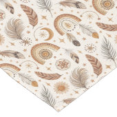 Elegante Boho Regenboog Tafelloper Sunset Hues (Hoek)