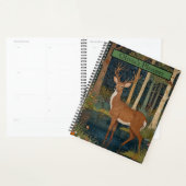Elegante boho rustieke bos herten planner (Display)