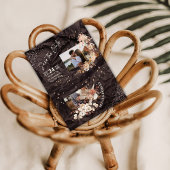 "Elegante Boho uitnodigingen Versierd met Gold Sta