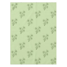 Elegante Boho Vintage Groene Bloemmotief Lente