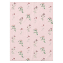 Elegante Boho Vintage Roze Bloemmotief Lente