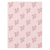 Elegante Boho Vintage Roze Bloemmotief Lente