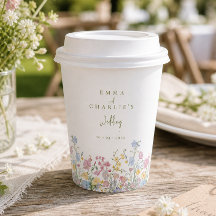 Elegante Boho Wilde Bloemen Bruiloft