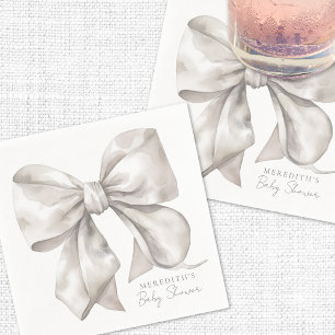 Elegante Boog Baby Shower Servet