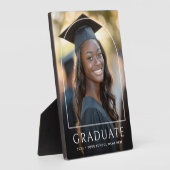 Elegante boog classic afstuderen foto afstuderen fotoplaat (Zijkant)
