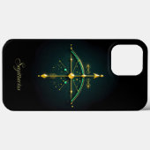 Elegante Boogschutter Bow en Arrow Zodiac Case-Mate iPhone Case (Achterkant (horizontaal))