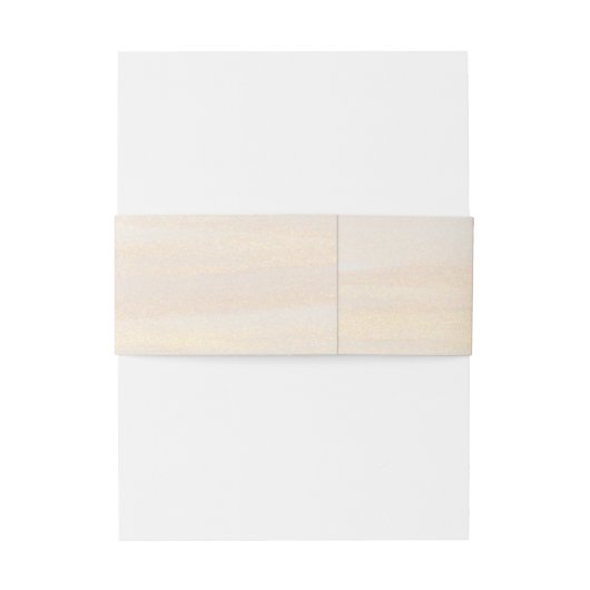 Elegante Borstel Goud & Terracotta Script Bruiloft Uitnodigingen Wikkel (Achterkant Voorbeeld)