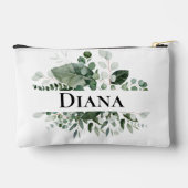 Elegante Botanische bladeren Lijst met naam Etui (Achterkant)