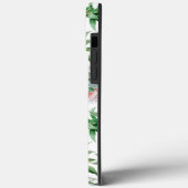 Elegante botanische bloemnaam in waterverf Case-Mate iPhone case (Achterkant / Links)