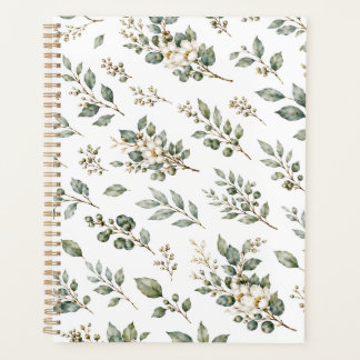 Elegante Botanische Eucalyptus Planner
