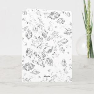 Elegante botanische hangmapset feestdagen kaart