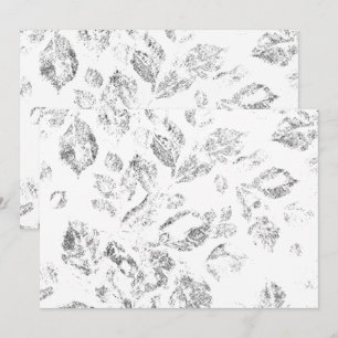 Elegante botanische hangmapset feestdagenkaart