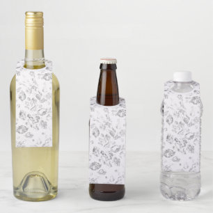Elegante botanische hangmapset flessenhanger