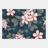 Elegante Botanische Inpakpapier Vel (Voorkant)