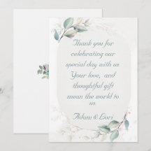 Elegante Botanische Liefde Bruiloft