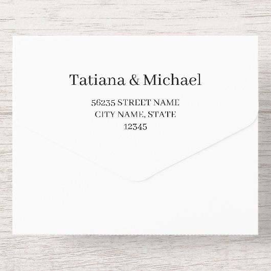 Elegante botanische monogram bogen bruiloft gouden all in one uitnodiging (Achterzijde)