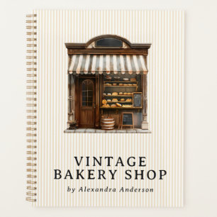 Élégante boulangerie Vintage