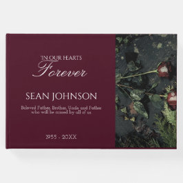 Elegante Bourgondië voor altijd in onze harten beg Gastenboek