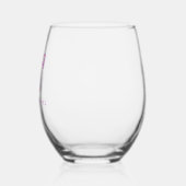 Elegante Bow Bruiloft roze gunst Glas (Links)