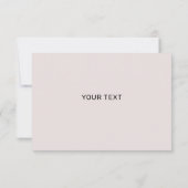 Elegante Bow Graduation Party Bedankkaart (Achterkant)