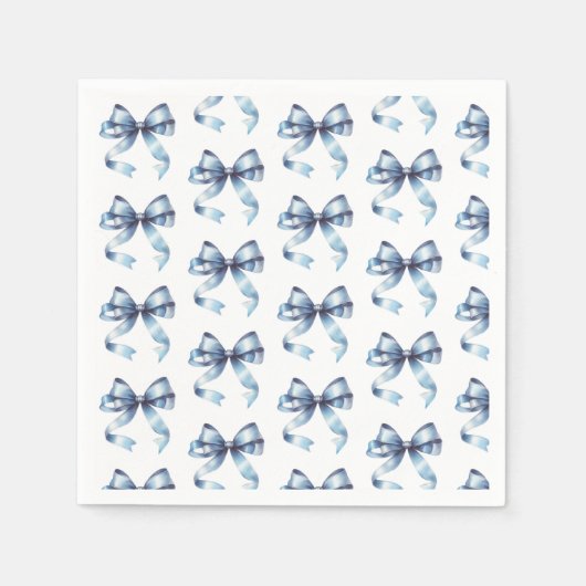 Elegante Bow Party servetten (Voorkant)