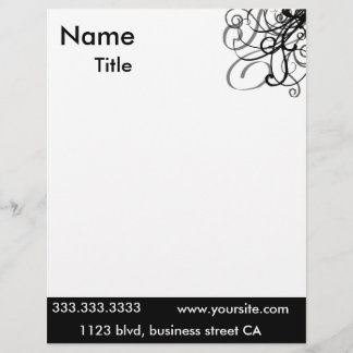 elegante briefhoofden briefhoofd sjabloon