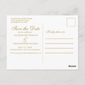 Elegante Briefkaart (Achterkant)