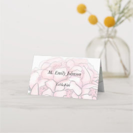 Elegante bruidegomssuite & Pioen waterverf trouwma