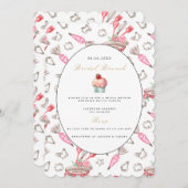 Elegante bruids brunch bruids douche uitnodiging (Voorkant / Achterkant)