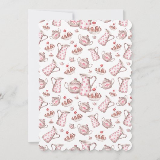 Elegante bruids brunch bruids douche uitnodiging (Achterkant)