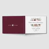 Elegante bruidsbloemstuk in bruidskrans met ivoor gastenboek (Volledig)